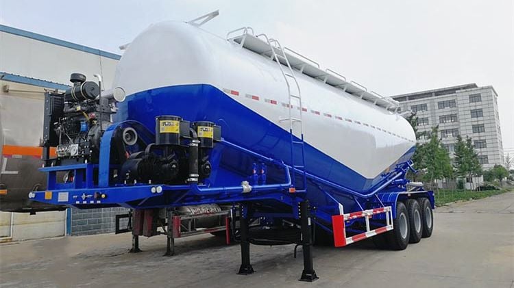 40t Cement Tanker Truck Trailer for Sale 