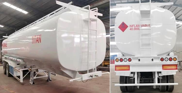 Fuel Tanker Truck Trailer