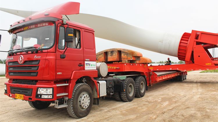 Windmill Blade Transport Trailer for Sale in Vietnam