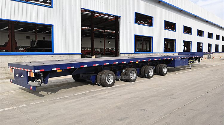 4 Axle Telescopic Trailer for Wind Turbine Blade Transport Near Me