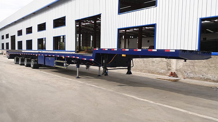 4 Axle Telescopic Trailer for Wind Turbine Blade Transport Near Me