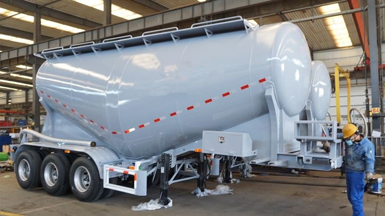 38T Pneumatic Cement Tanker Trailer for Sale Near Me