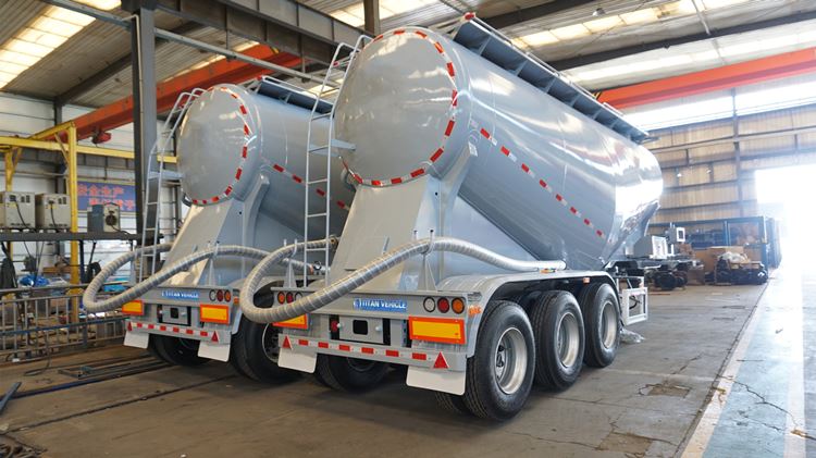 38T Pneumatic Cement Tanker Trailer for Sale Near Me