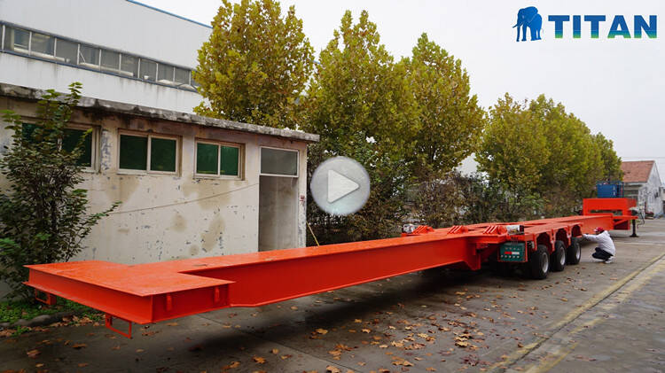 extendable trailer , extendable trailer for sale , extendable semi trailer