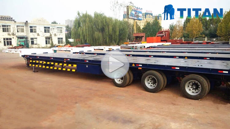 telescopic trailer , wind turbine trailer , telescopic trailer for sale