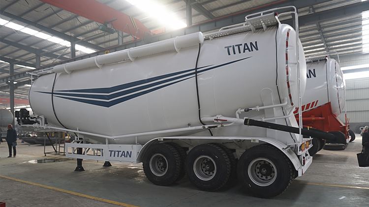 Pneumatic Sand Trailer for Sale in Khartoum Sudan