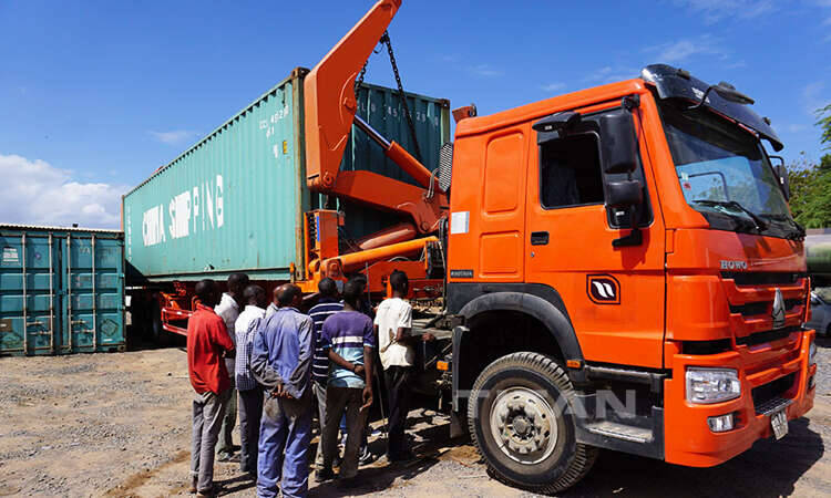 40 Foot Container Side Loader for Sale In Congo CDFIH,Kinshasa