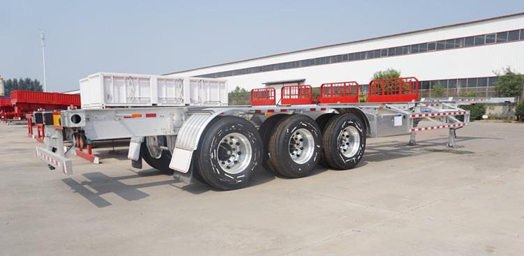 Tri Axle Used Container Chassis for Sale near me in Mauritius