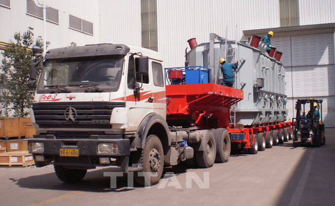 200 Ton Modular Trailer for Sale in Sudan - TITAN Vehicle