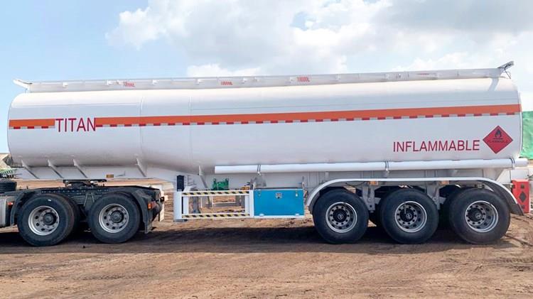 33000L Fuel Tanker Trailers Price for Sale In Zambia NDOLA Low Price