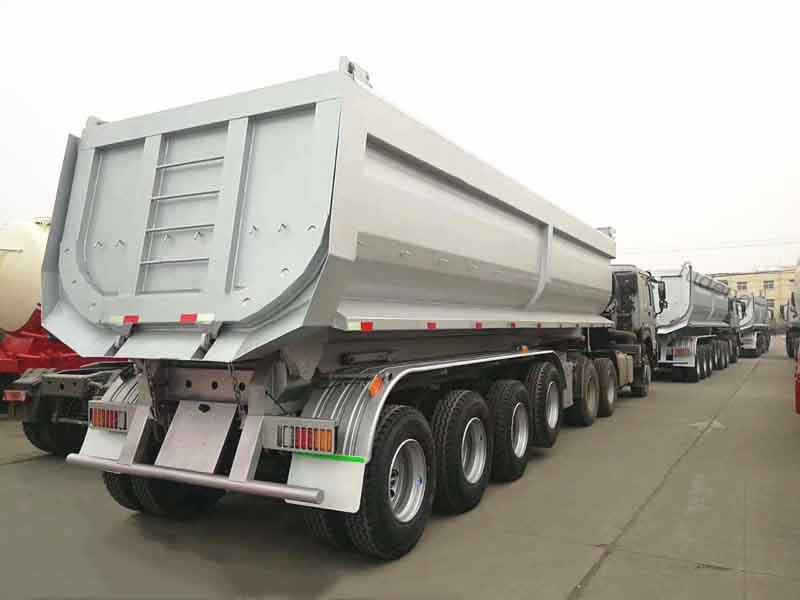 U Type Semi Trailer Tipper for Sale in Philippines