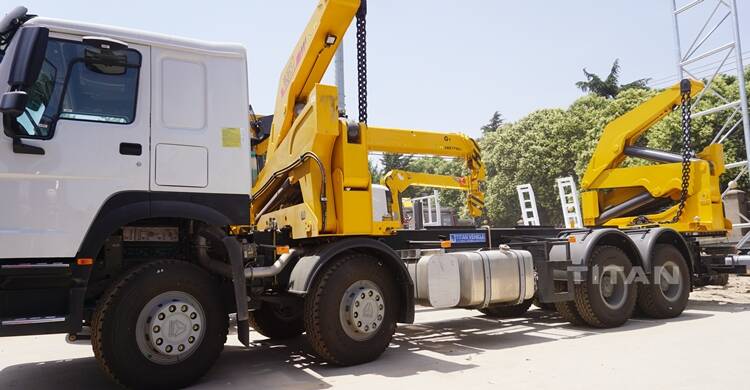 20 Foot Container Side Loader Truck for Sale In Dominica Santo Domingo