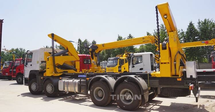 20 Foot Container Side Loader Truck for Sale In Dominica Santo Domingo