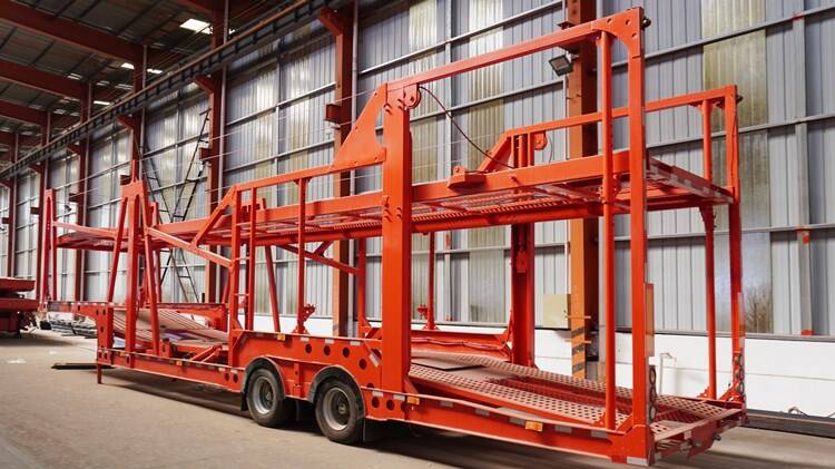 2 Axle Car Carrier Trailer  Price