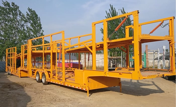 Double Deck Car Transport Trailer for Sale In Zambia Lusaka