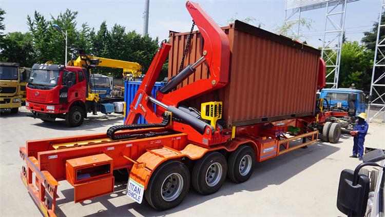 20/40Ft Side Loader Trailer Price Manufacturer