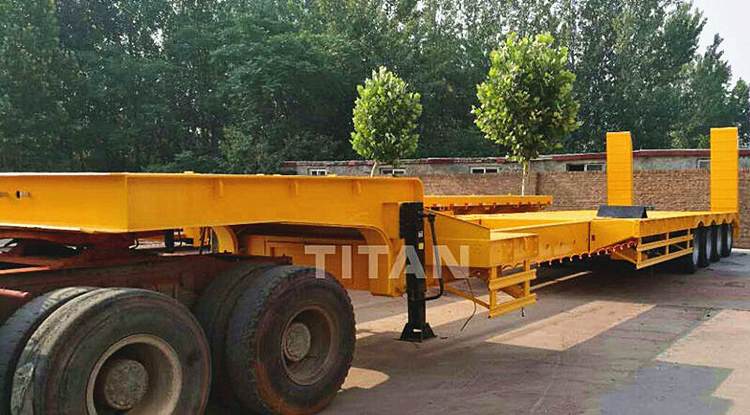 4 Axle Extendable Low Bed Trailer for Sale in Nigeria