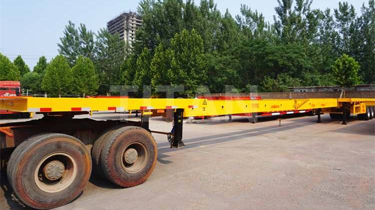 Extendable Flatbed Trailers 3 Axle for Sale in Vietnam