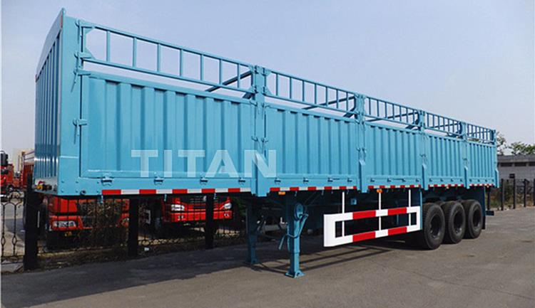 Livestock Fence Semi Trailer for Sale in Malawi - TITAN Vehicle