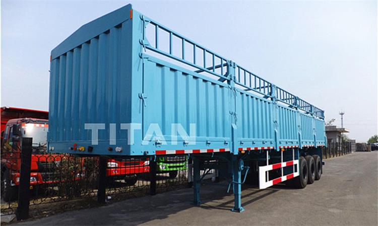 Livestock Fence Semi Trailer for Sale in Malawi - TITAN Vehicle