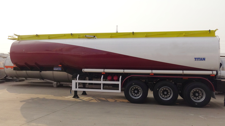 Tri Axle Gas Tanker Trailer