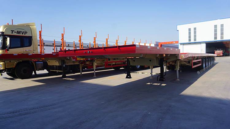 62 Meters Extendable Telescopic Trailer for Sale in Mauritius