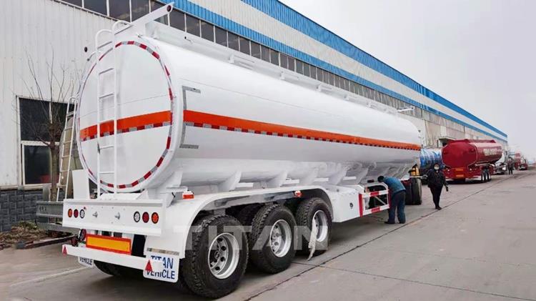 45000 Liters Fuel Diesel Tanker Trailer for Sale In Ghana Accra