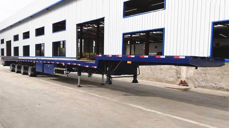 58m Telescopic Blade Trailer for Sale in Ghana