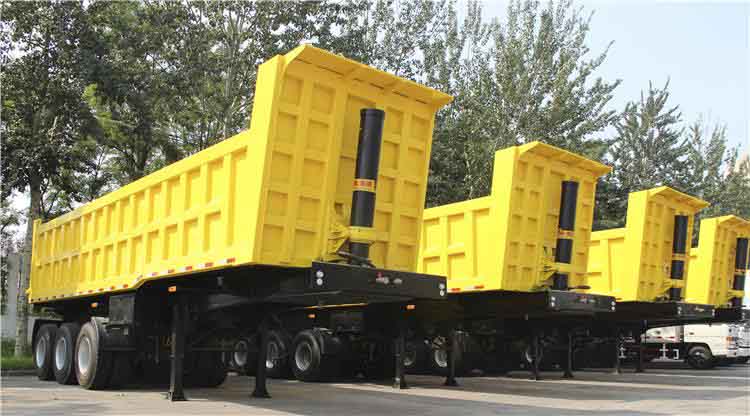 80 Ton Tri Axle Semi Tipper for Sale in Gabon Libreville