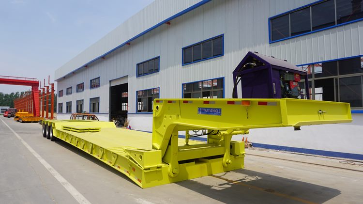 3 Line 6 Axle Lowboy Detachable Gooseneck Trailer for Sale in Cote d'Ivoire