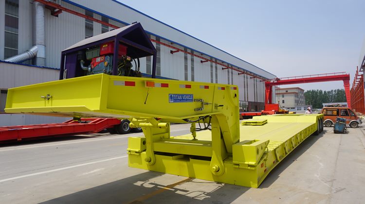 3 Line 6 Axle Lowboy Detachable Gooseneck Trailer for Sale in Cote d'Ivoire