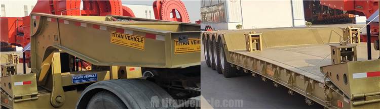 4 Axle Detachable Gooseneck Trailers for Sale in Burundi