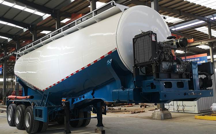 40cbm 3 Axle Bulk Cement Trailer for Sale in Burkina Faso  