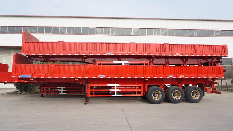 Removable Side Wall Container Trailer for Sale in Algeria - TITAN Vehicle