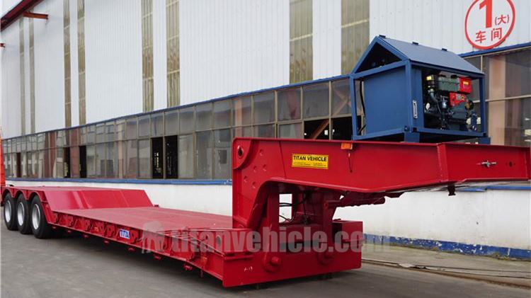 80ton Lowboy Trailer Manufacturers Near Me in Nigeria