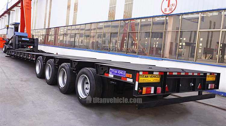 100T Low Bed Gooseneck Trailer for Sale in Namibia