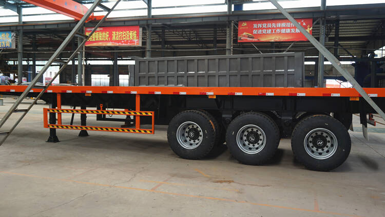 Tri Axle Flat Deck Trailer for Sale in Philippines - TITAN Vehicle