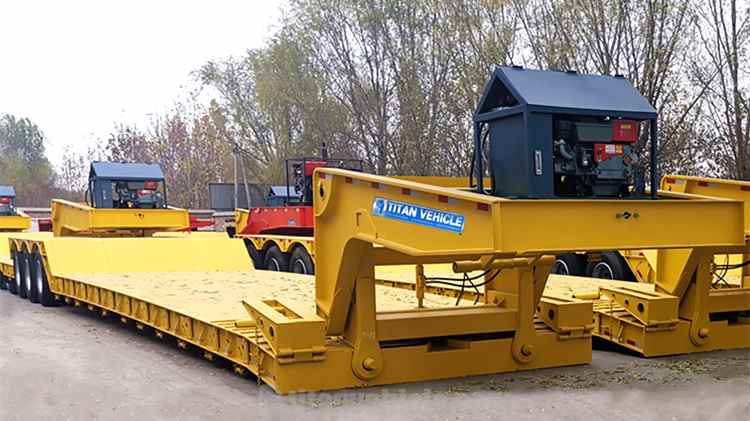 Detachable Used Lowboy Trailers for Sale in Congo