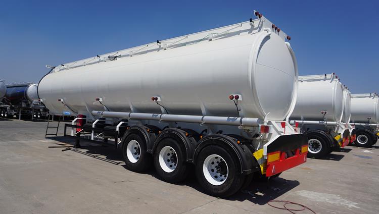 45000 Liters tri Axle Fuel Tanker Trailer for Sale In Papua New Guinea PGBUA