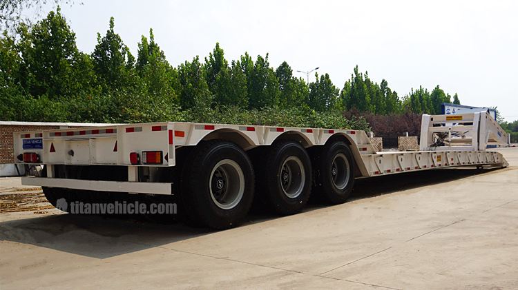 120ton Removable Gooseneck Trailer for Sale in Zambia