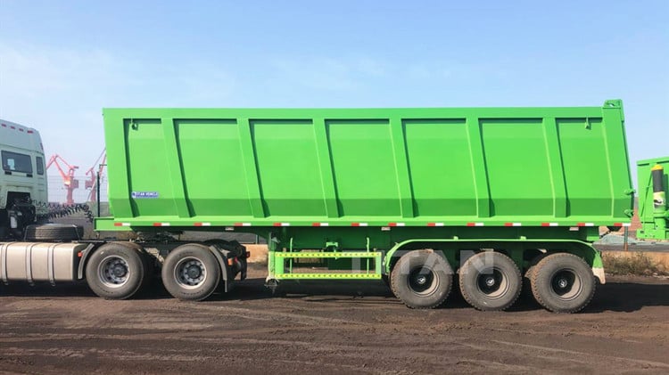 Tri Axle Dump Semi Trailer for Sale In Zimbabwe Harare