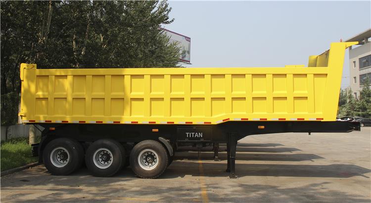 Tri Axle Dump Trailer for Sale Price