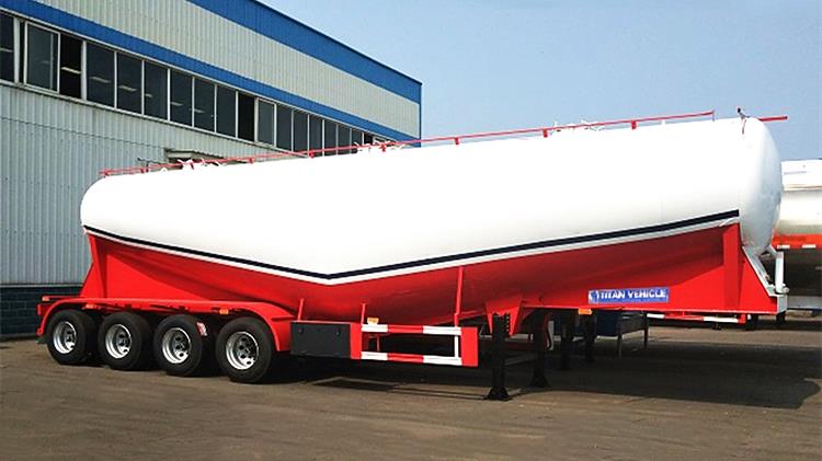 4 Axle Silo Cement Tank Trailer for Sale in Namibia