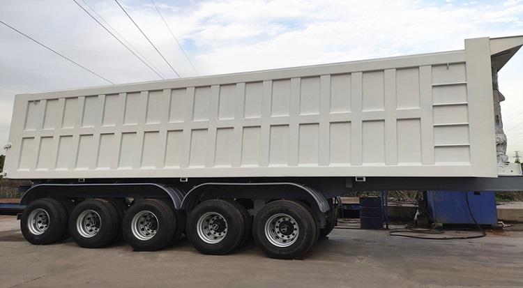 5 Axle Semi Tipper Trailer for Sale In Madagascar tamatave