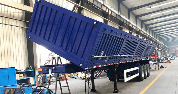 34 Ton Side Tipper Trailer for Sale In Senegal SNKLC