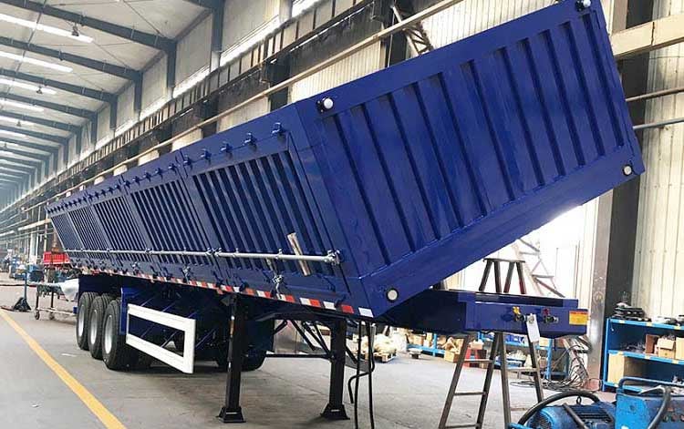 Tri Axle Side Tipper Trailer for Sale Manufacturer Price