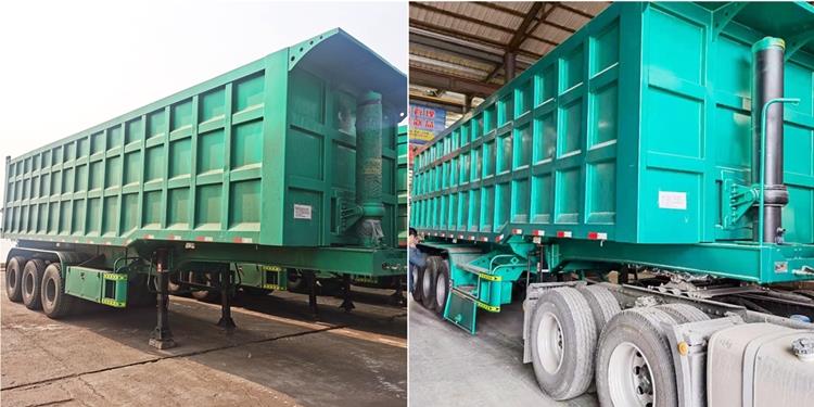 Tri Axle Tipper Semi Trailer Price