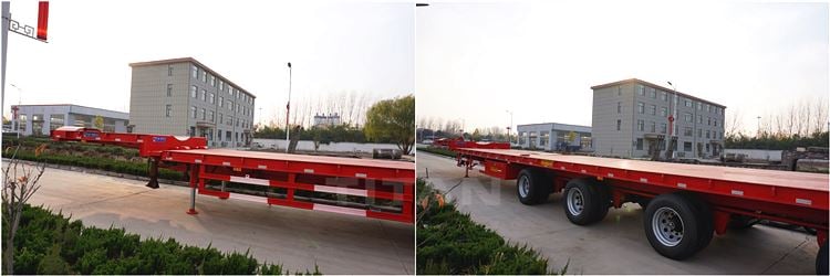 4 Axles 56 Meters Trailer for Sale in Vietnam