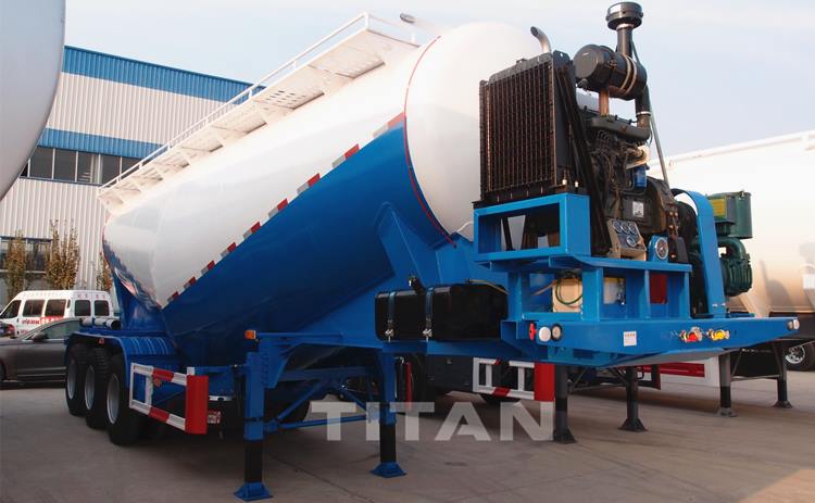 40cbm Cement Tanker Price Trailer for Sale in Tanzania