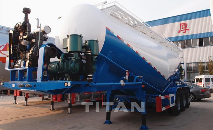 40cbm Cement Tanker Price Trailer for Sale in Tanzania